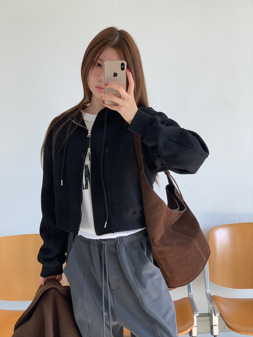 UNBOUND韓國直郵㊣女士新品人氣職業時尚熱賣休閑真品夾克拉鏈UNBOUND夾克