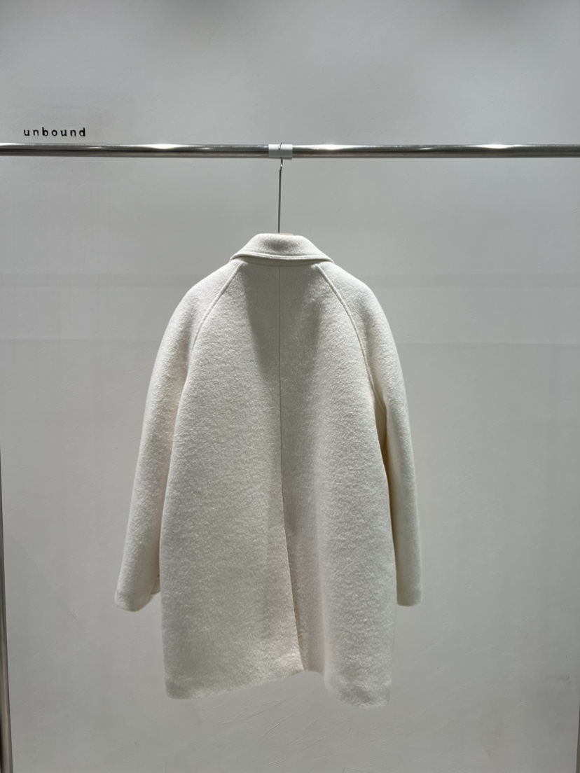 UNBOUND東大門㊣實拍女裝新品25秋冬真品職業熱賣中長款大衣UNBOUND中長款大衣