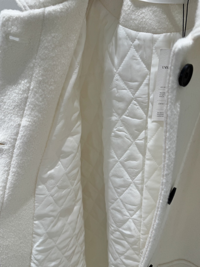 UNBOUND東大門㊣實拍女裝新品25秋冬真品職業熱賣中長款大衣UNBOUND中長款大衣