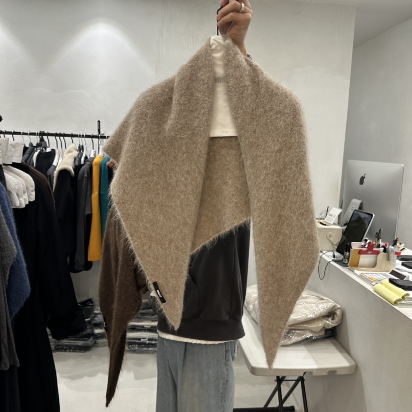 HONG-P東大門㊣實拍女士新品休閑熱賣推薦人氣圍巾披肩披肩HONG-P圍巾/披肩圖色3