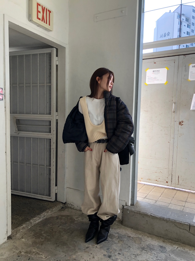 UNBOUND韓國代購㊣女裝新款人氣熱賣推薦真品職業休閑休閑褲UNBOUND休閑褲