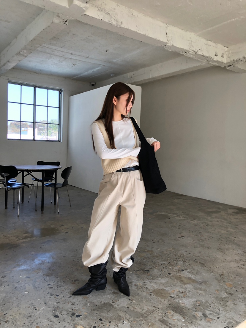 UNBOUND韓國代購㊣女裝新款人氣熱賣推薦真品職業休閑休閑褲UNBOUND休閑褲