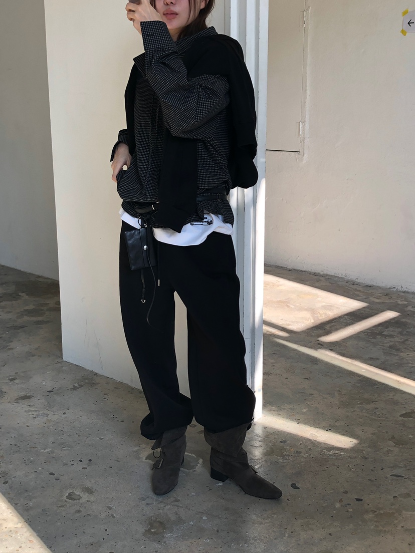 UNBOUND東大門㊣直郵女裝新款真品時尚職業推薦人氣25秋冬休閑褲UNBOUND休閑褲