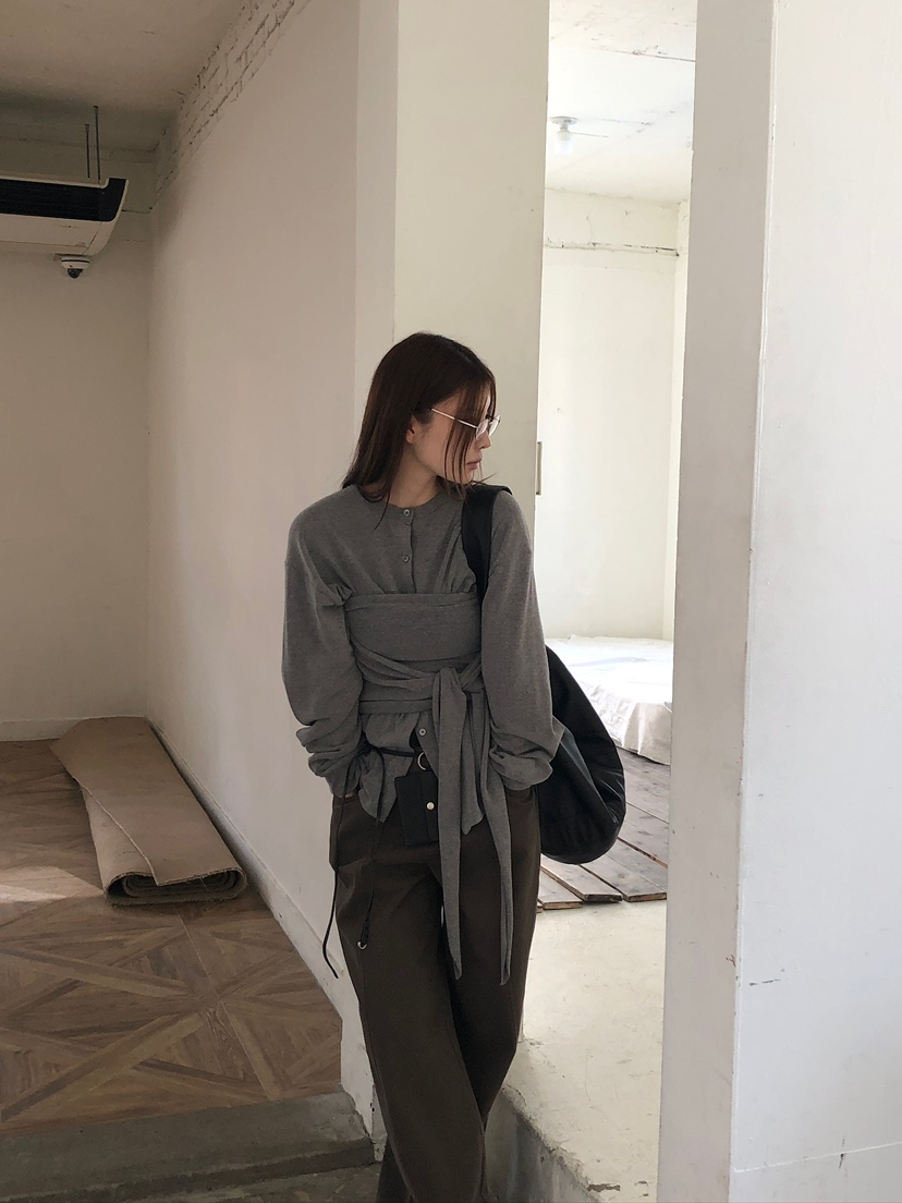 UNBOUND東大門㊣實拍女裝新款熱賣時尚真品人氣休閑長袖T恤UNBOUND長袖T恤