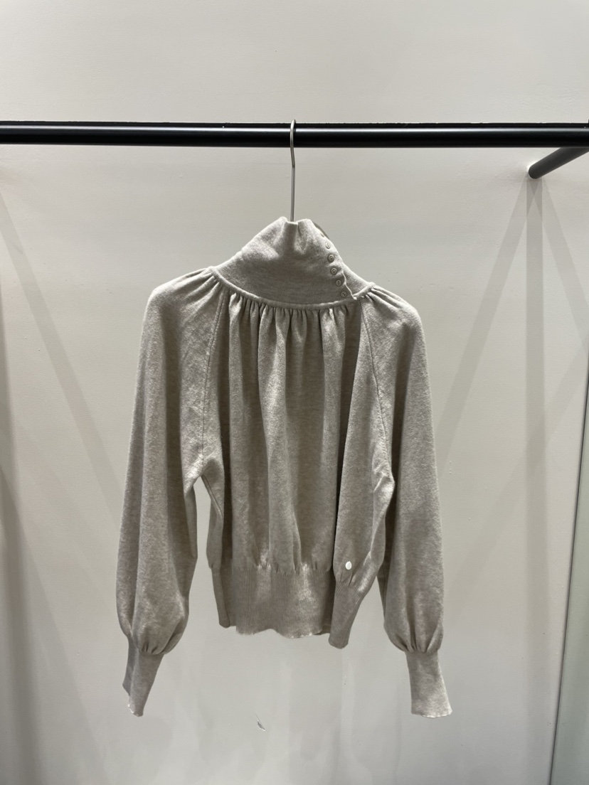 NEOUL東大門㊣代購女士新品推薦人氣休閑熱賣真品25秋冬針織衫NEOUL/ahin雙領標簽針織衫圖色1