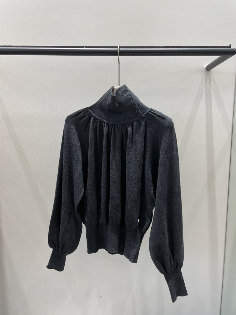 NEOUL東大門㊣代購女士新品推薦人氣休閑熱賣真品25秋冬針織衫NEOUL/ahin雙領標簽針織衫圖色2