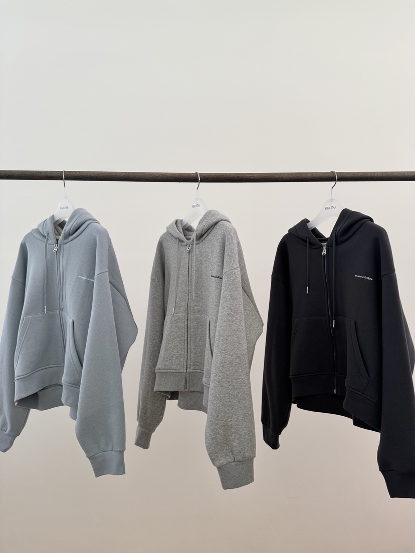 ERUME東大門㊣直郵女士新款人氣熱賣職業時尚夾克連帽衫抓絨ERUME夾克