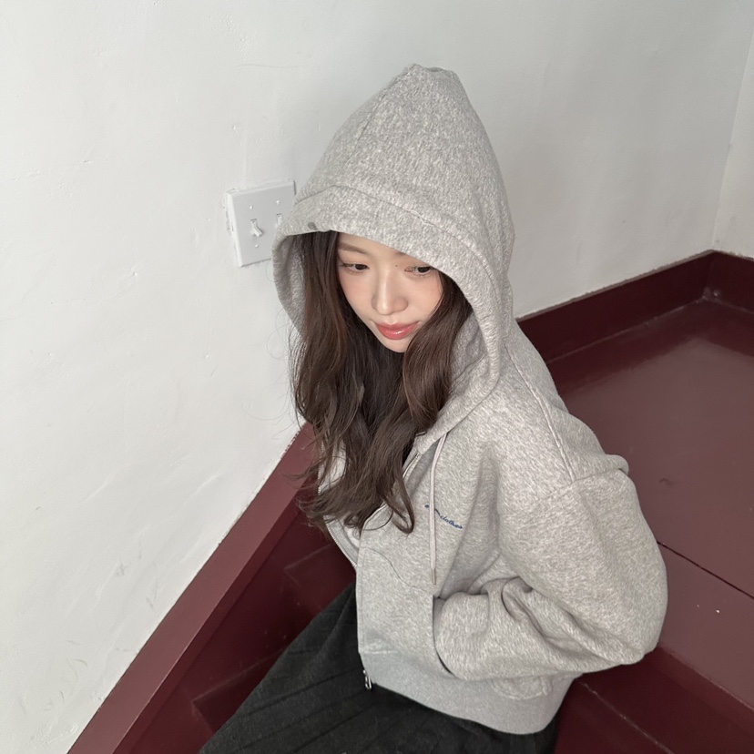 ERUME東大門㊣直郵女士新款人氣熱賣職業時尚夾克連帽衫抓絨ERUME夾克