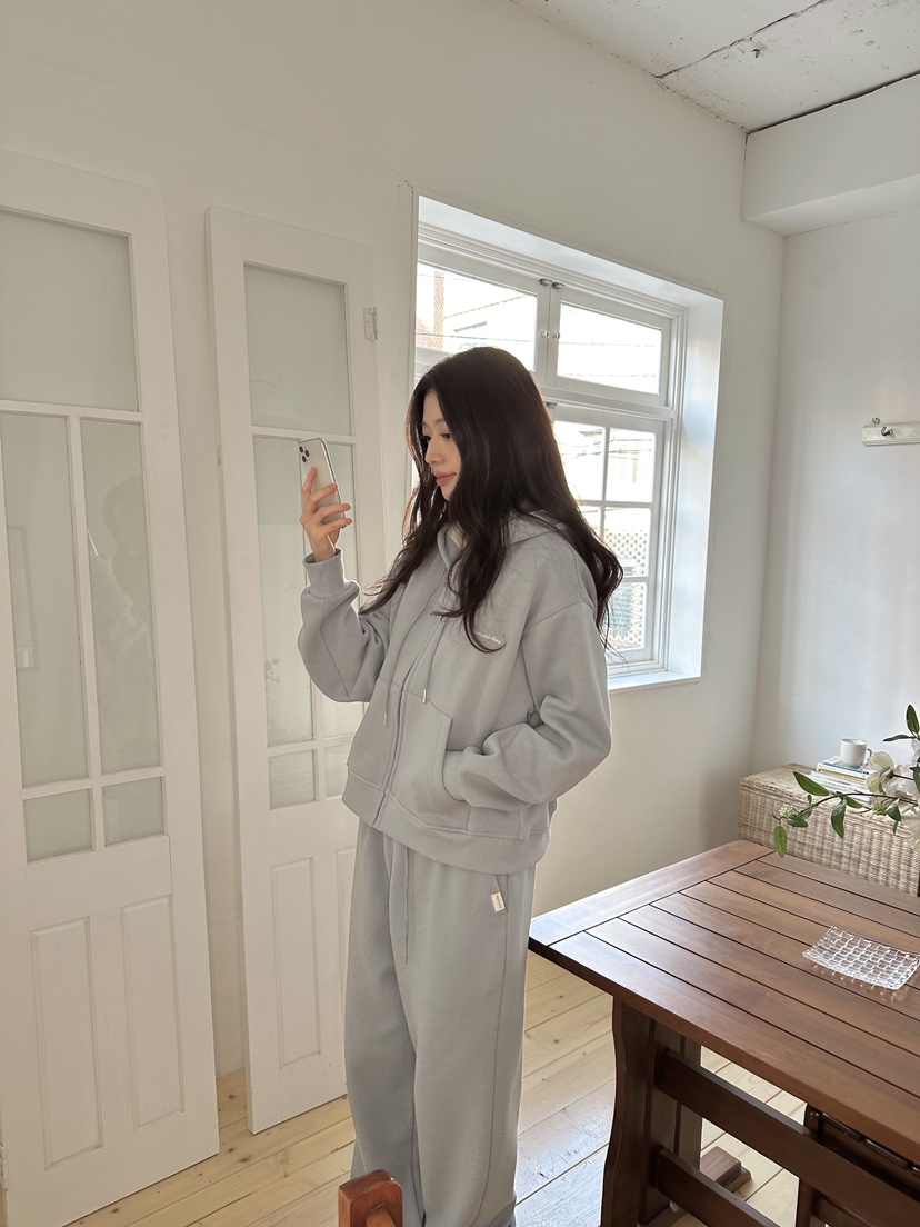 ERUME東大門㊣直郵女士新款人氣熱賣職業時尚夾克連帽衫抓絨ERUME夾克