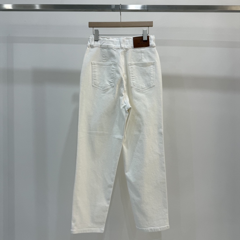 BLANC-A東大門㊣直郵女裝新品熱賣真品職業休閑25秋冬牛仔褲BLANC-A牛仔褲