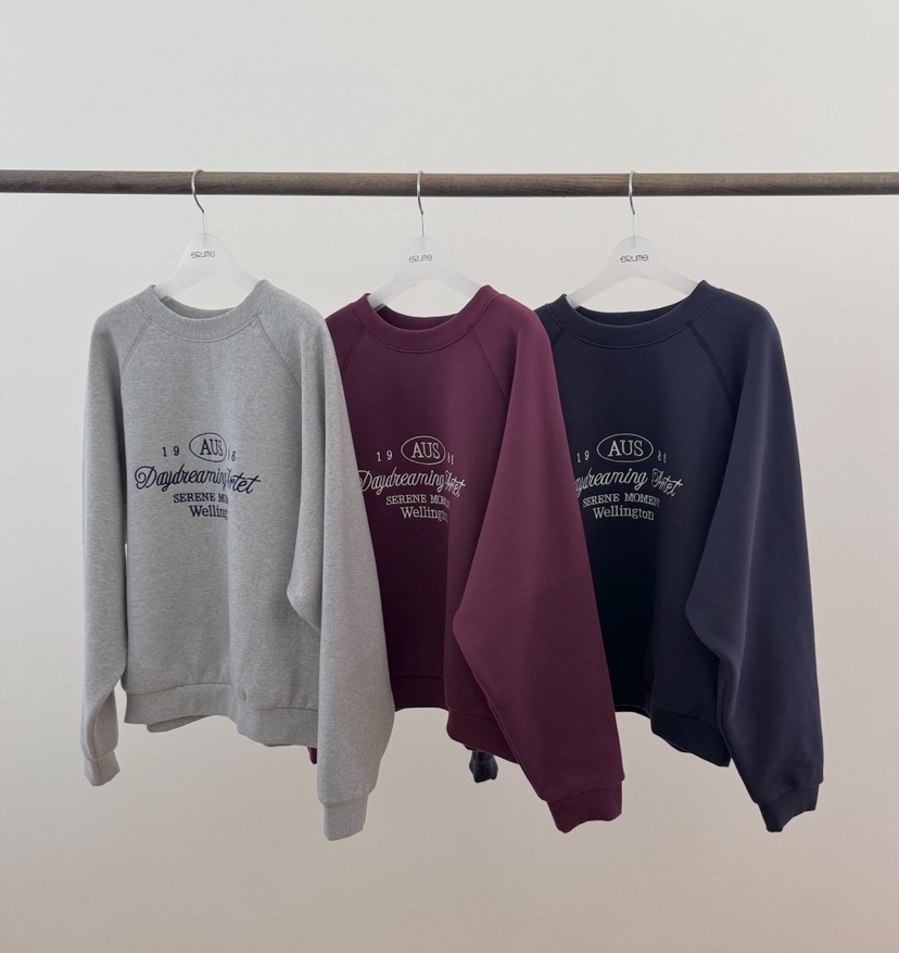 ERUME東大門㊣直郵女裝新款25秋冬推薦時尚真品休閑衛衣羊皮ERUME衛衣