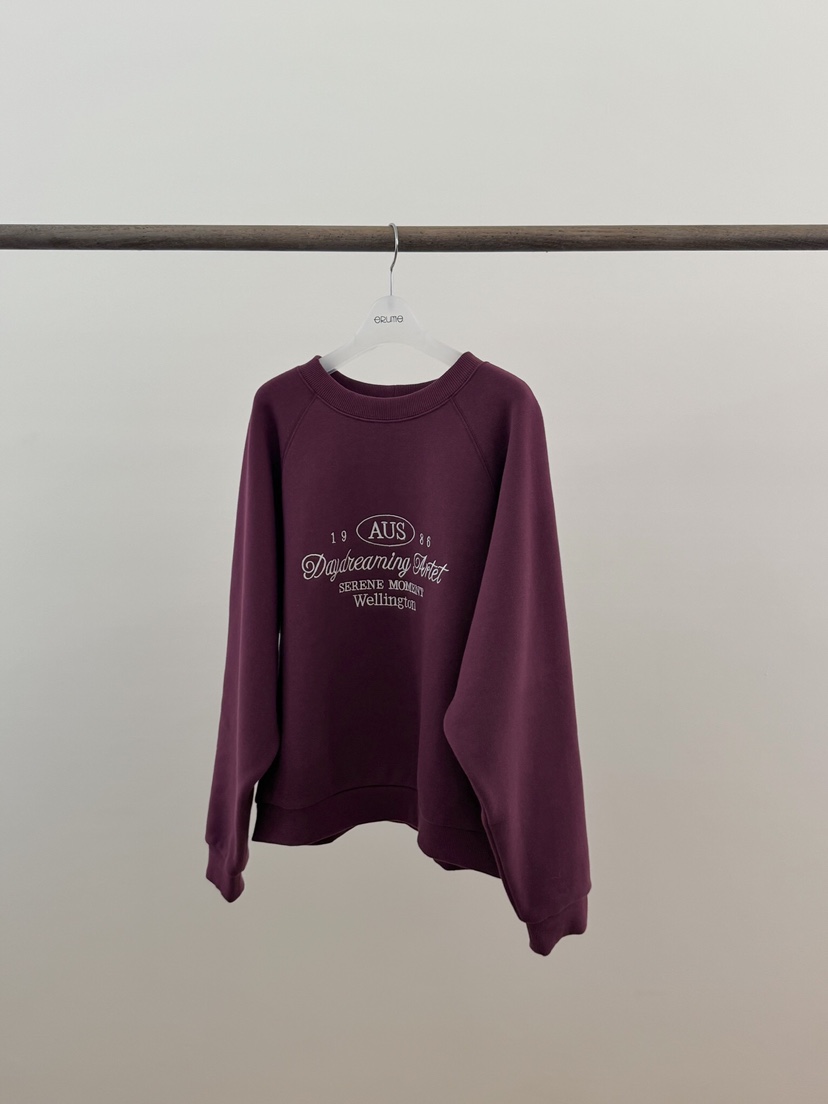 ERUME東大門㊣直郵女裝新款25秋冬推薦時尚真品休閑衛衣羊皮ERUME衛衣圖色2