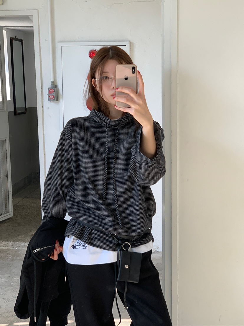 UNBOUND東大門㊣直郵女士新品25秋冬休閑人氣推薦襯衫蕾絲衫UNBOUND襯衫/蕾絲衫