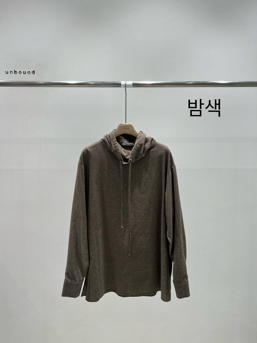 UNBOUND東大門㊣直郵女士新品25秋冬休閑人氣推薦襯衫蕾絲衫UNBOUND襯衫/蕾絲衫圖色1