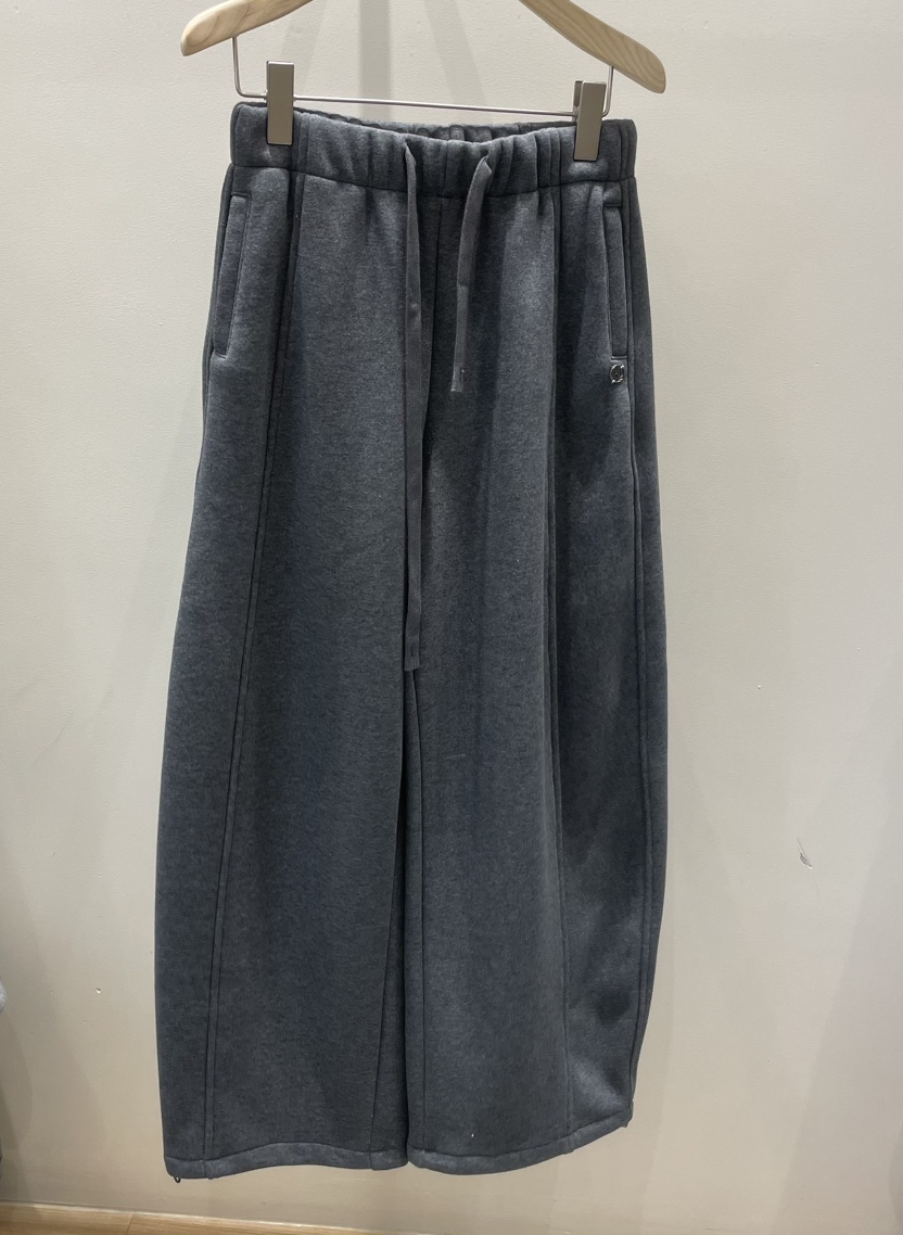 NEOUL東大門㊣代購女士新款熱賣推薦25秋冬時尚休閑褲抓絨柔軟NEOUL/ahin雙領標簽休閑褲圖色3