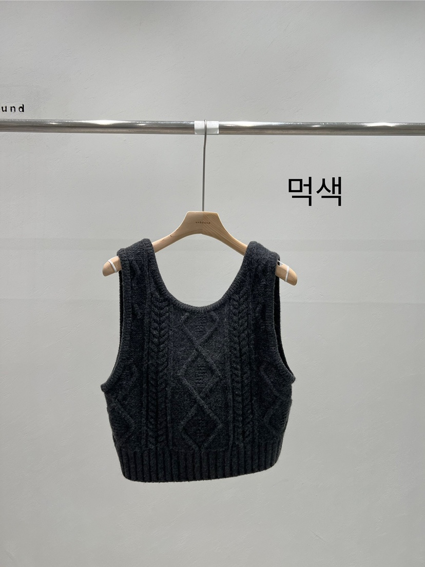 UNBOUND東大門㊣代購女裝新品職業時尚真品25秋冬推薦吊帶背心UNBOUND吊帶/背心圖色4