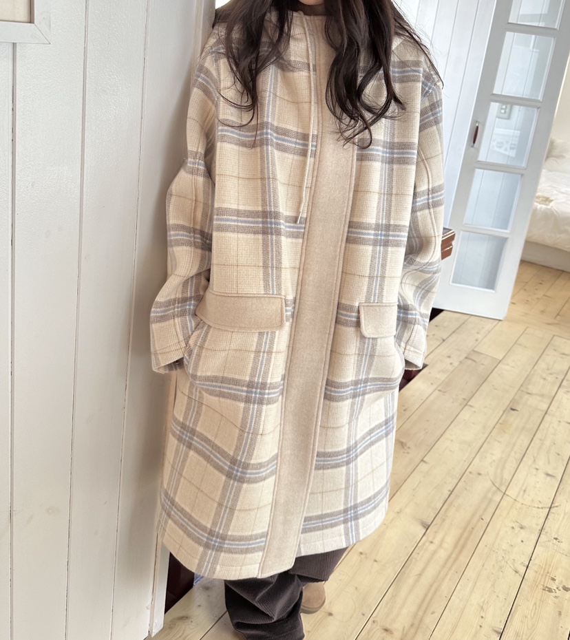 ERUME東大門㊣實拍女士新品推薦人氣真品休閑25秋冬中長款大衣ERUME中長款大衣