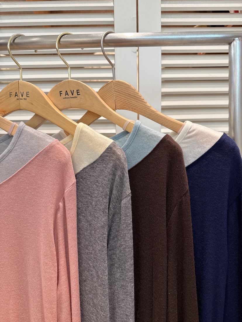 FAVE-L韓國代購㊣女士新款時尚推薦職業熱賣真品休閑長袖T恤FAVE-L長袖T恤