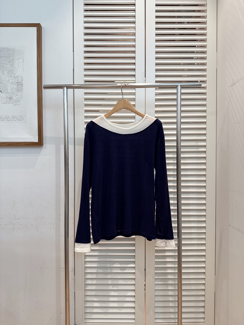 FAVE-L韓國代購㊣女士新款時尚推薦職業熱賣真品休閑長袖T恤FAVE-L長袖T恤圖色2