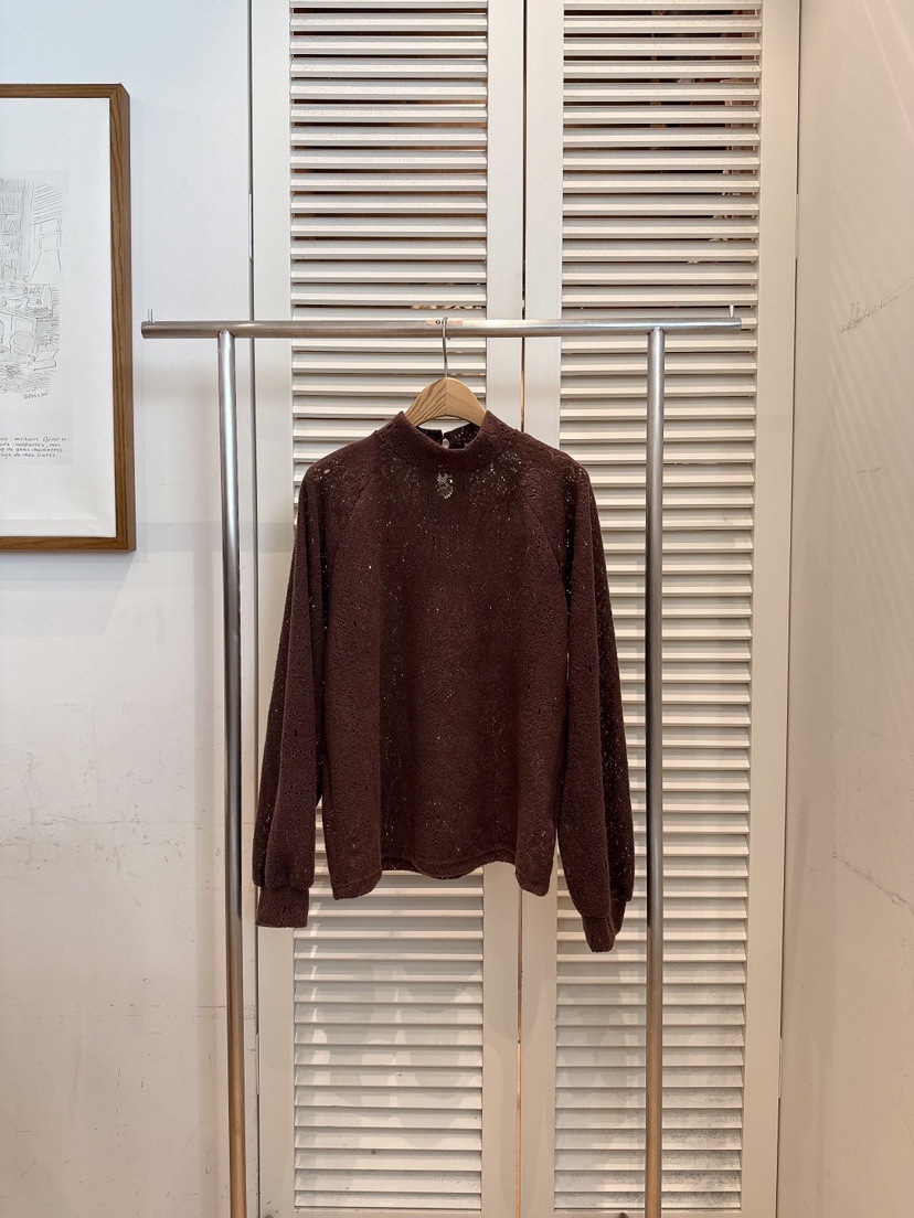 FAVE-L韓國代購㊣女士新款25秋冬人氣真品時尚熱賣襯衫蕾絲衫FAVE-L襯衫/蕾絲衫圖色3