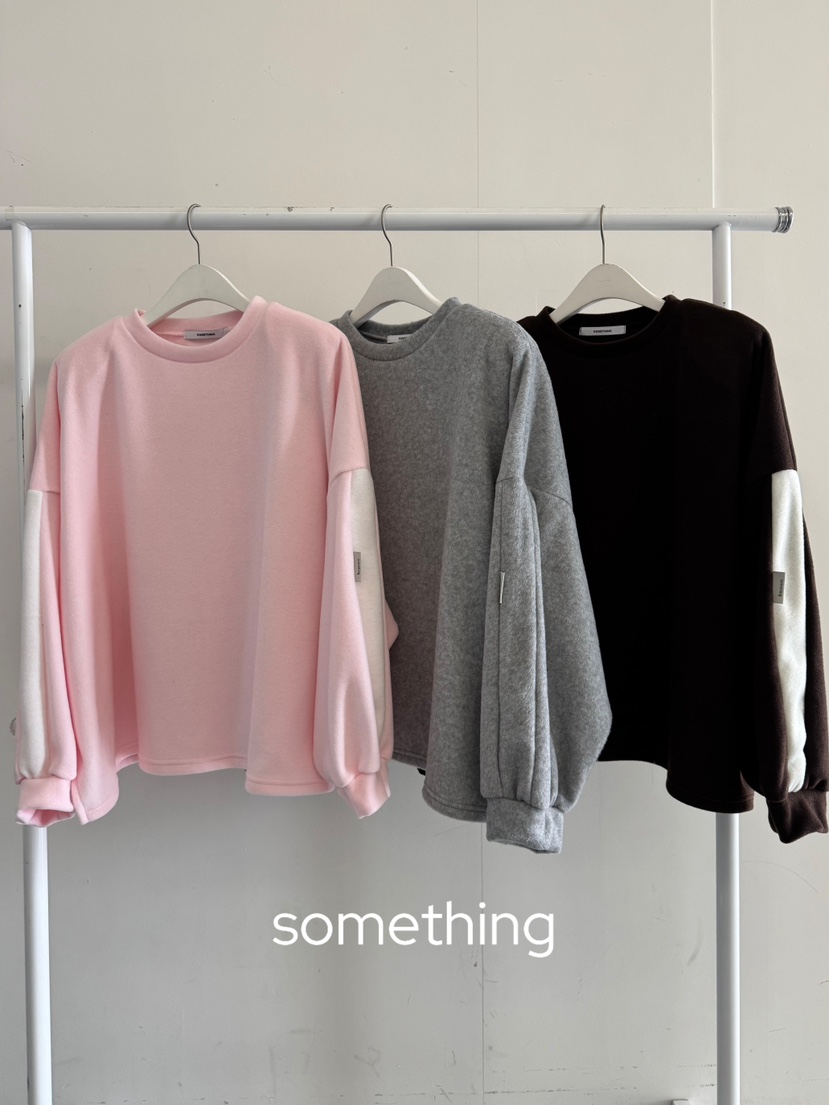 SOMETHING-L/FANCY韓國直郵㊣女士新款人氣真品休閑時尚衛衣SOMETHING-L/FANCY衛衣