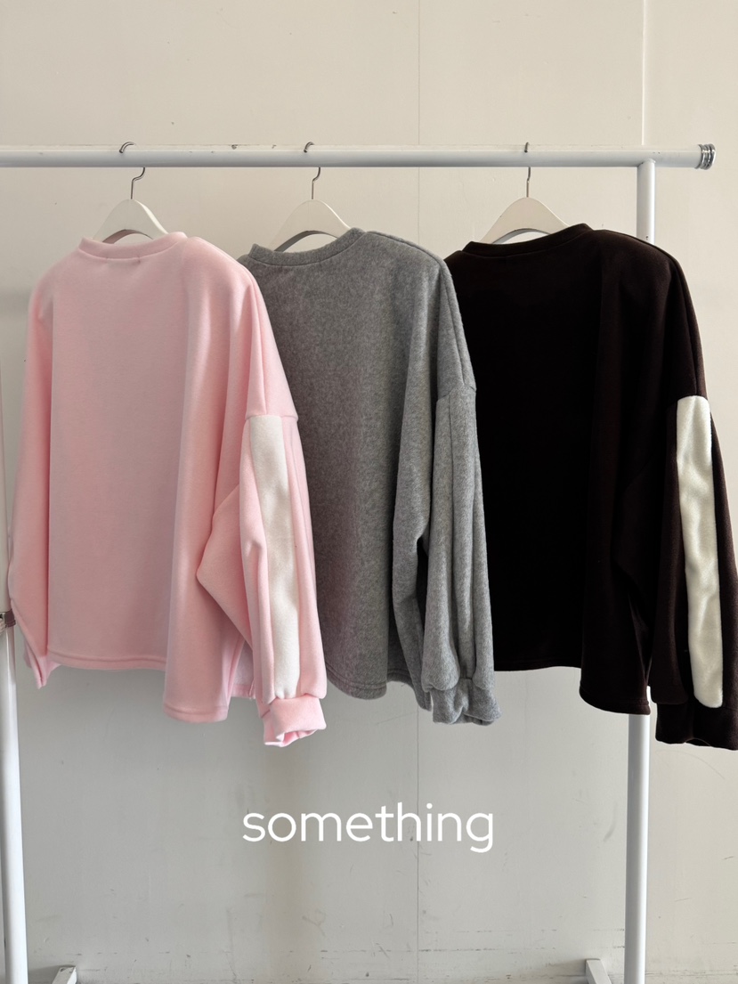 SOMETHING-L/FANCY韓國直郵㊣女士新款人氣真品休閑時尚衛衣SOMETHING-L/FANCY衛衣