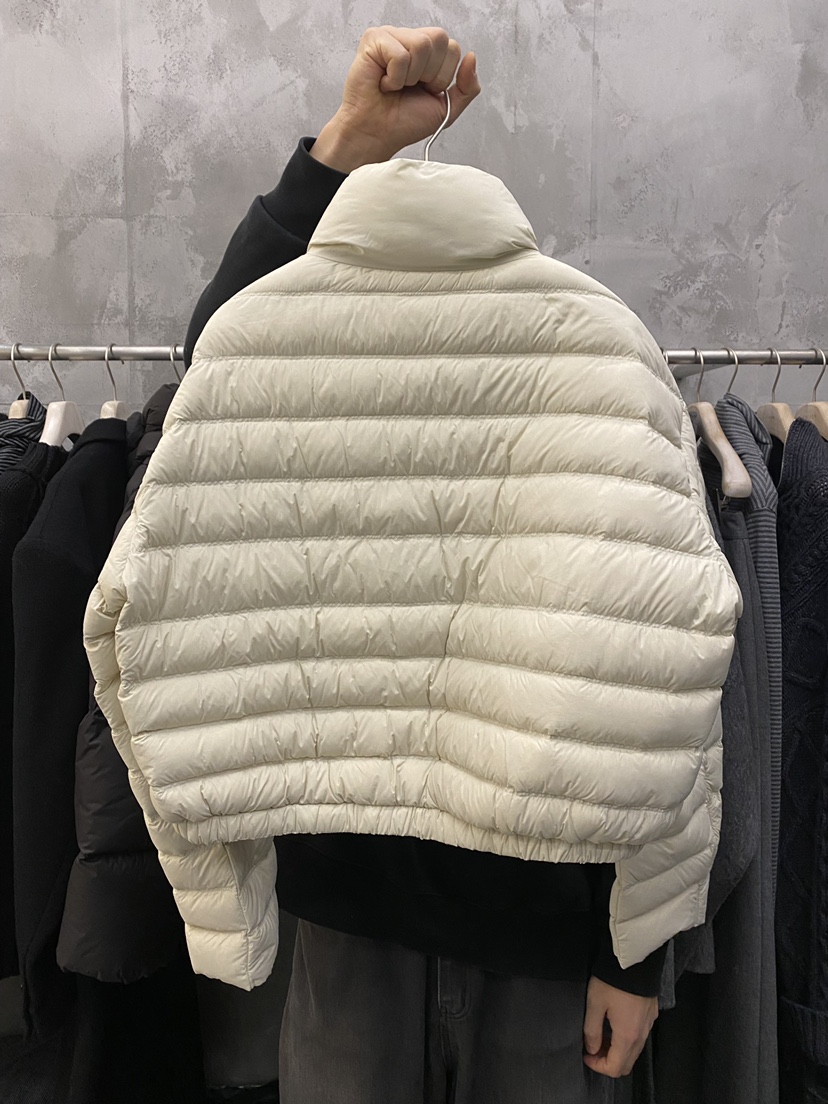 THE VETIVER-A韓國代購㊣女裝新品25秋冬短款羽絨服填充鴨絨VETIVER短款羽絨服