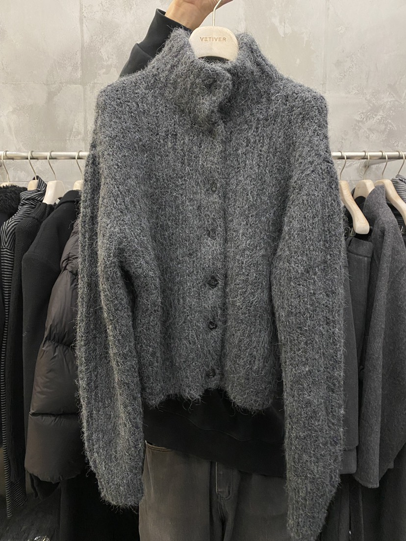 THE VETIVER-A韓國代購㊣女士新款人氣熱賣時尚休閑針織衫VETIVER針織衫圖色1