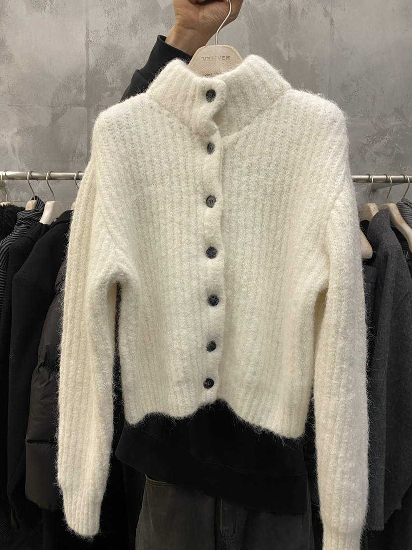 THE VETIVER-A韓國代購㊣女士新款人氣熱賣時尚休閑針織衫VETIVER針織衫圖色2