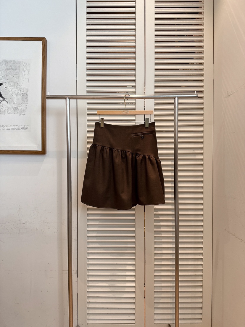 FAVE-L東大門㊣實拍女裝新款休閑推薦熱賣真品25秋冬時尚短裙FAVE-L短裙圖色2