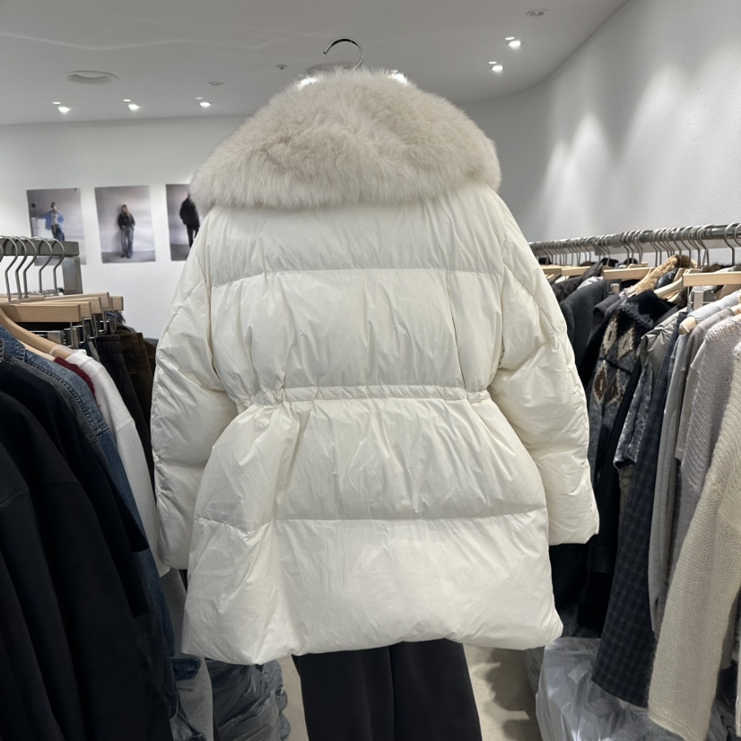 ACKER東大門㊣直郵女裝新品25秋冬職業推薦短款羽絨服狐貍鴨絨ACKER短款羽絨服