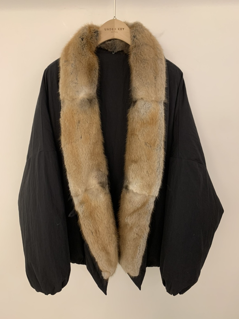 UNDER KEY東大門㊣代購女裝新品時尚推薦真品短款羽絨服鵝絨UNDER KEY短款羽絨服圖色2