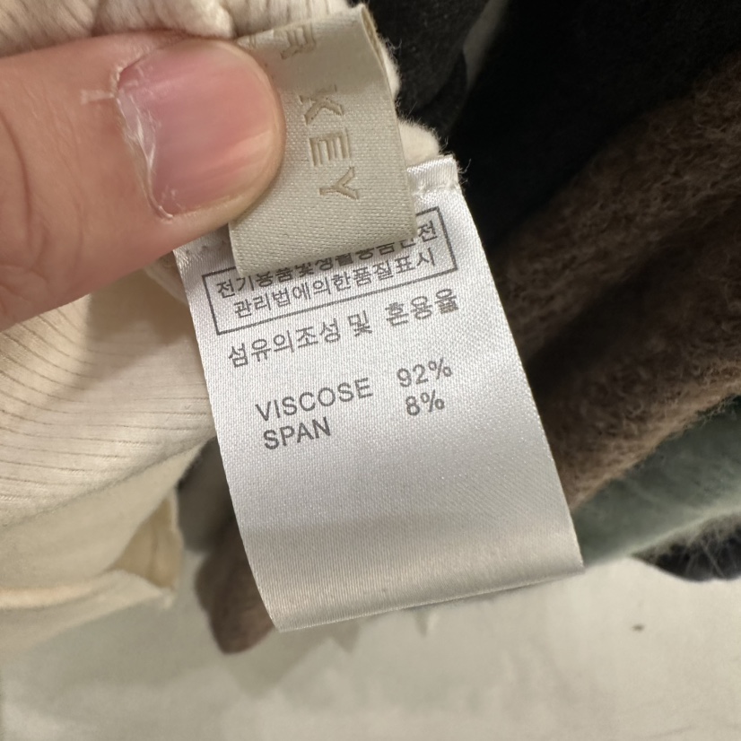 UNDER KEY東大門㊣代購女裝新品熱賣25秋冬職業時尚長袖T恤UNDER KEY長袖T恤