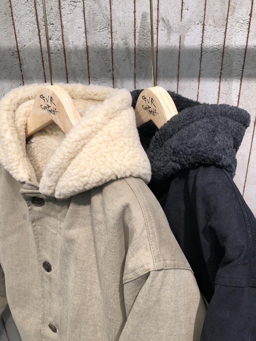 RAWOO東大門㊣直郵女士新品職業真品25秋冬休閑人氣夾克連帽衫GVR-RAWOO夾克