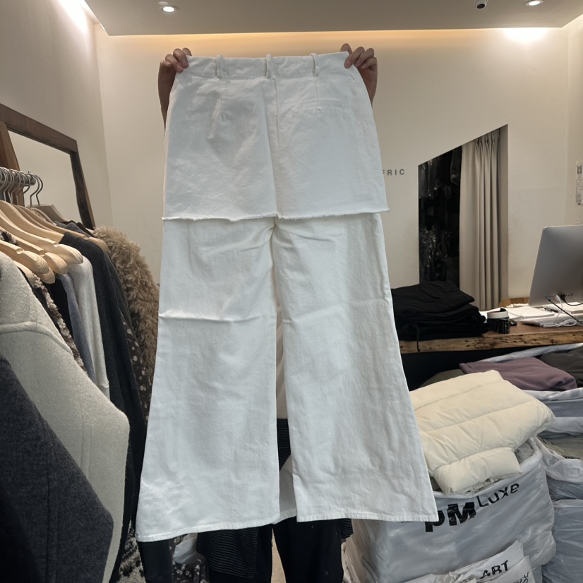 FRIC韓國代購㊣女士新品時尚熱賣真品休閑人氣推薦25秋冬裙褲棉FRIC裙褲