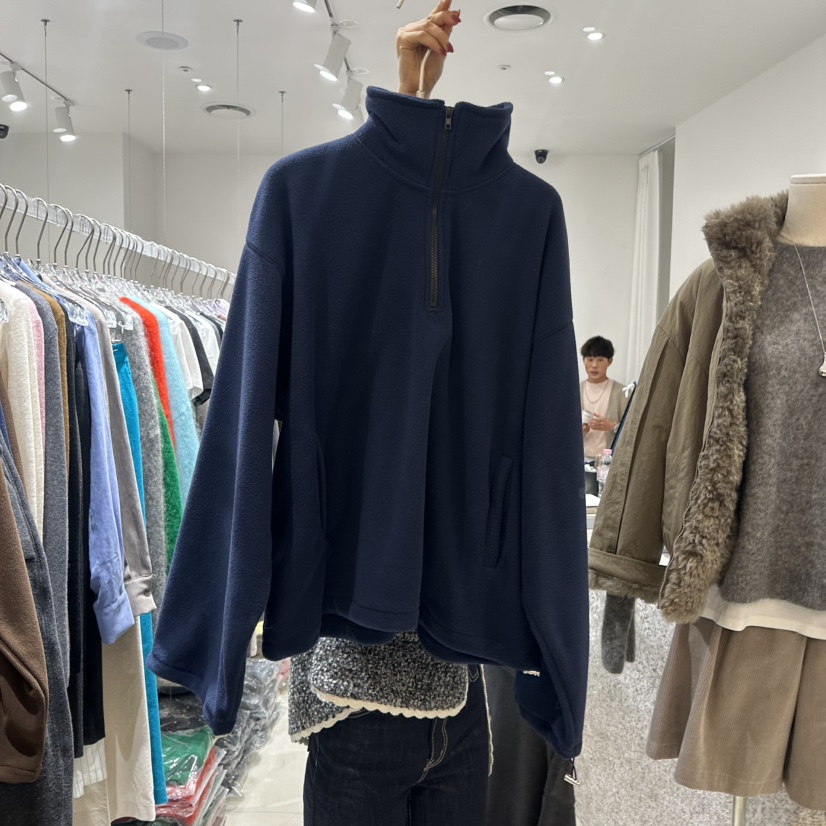 NEROLI 36韓國代購㊣女士新款推薦人氣休閑職業熱賣時尚衛衣NEROLI 36衛衣圖色2深藍色