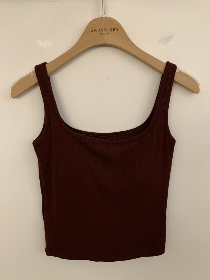 UNDER KEY東大門㊣直郵女裝新品休閑真品推薦熱賣吊帶背心UNDER KEY吊帶/背心圖色2紅色