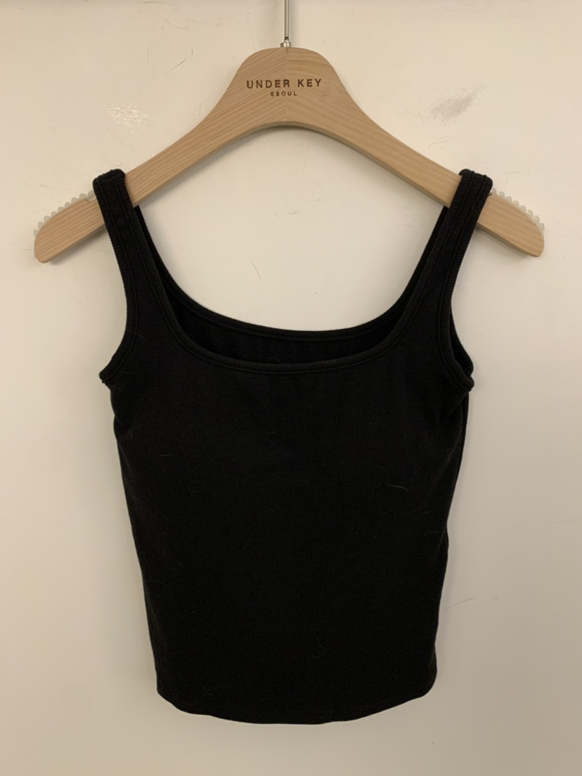 UNDER KEY東大門㊣直郵女裝新品休閑真品推薦熱賣吊帶背心UNDER KEY吊帶/背心圖色3黑色