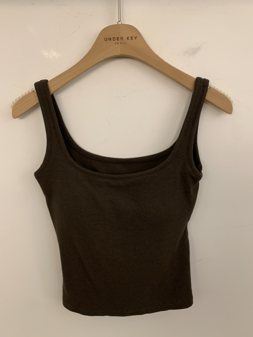 UNDER KEY東大門㊣直郵女裝新品休閑真品推薦熱賣吊帶背心UNDER KEY吊帶/背心圖色4棕色