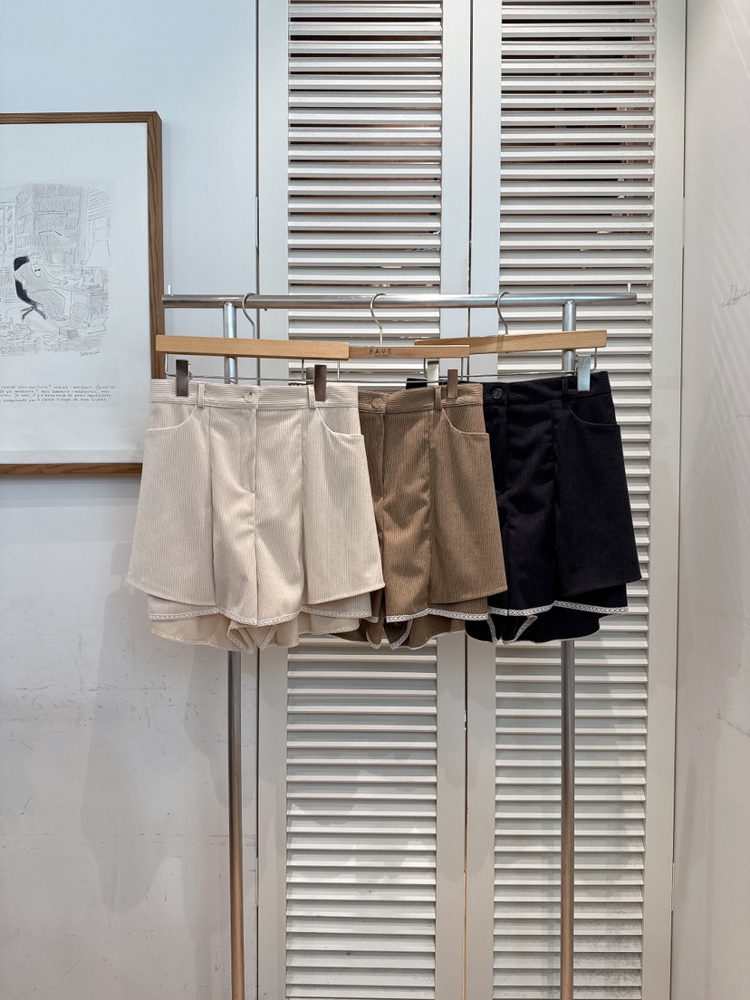 FAVE-L東大門㊣代購女士新品人氣休閑職業時尚真品推薦短褲FAVE-L短褲