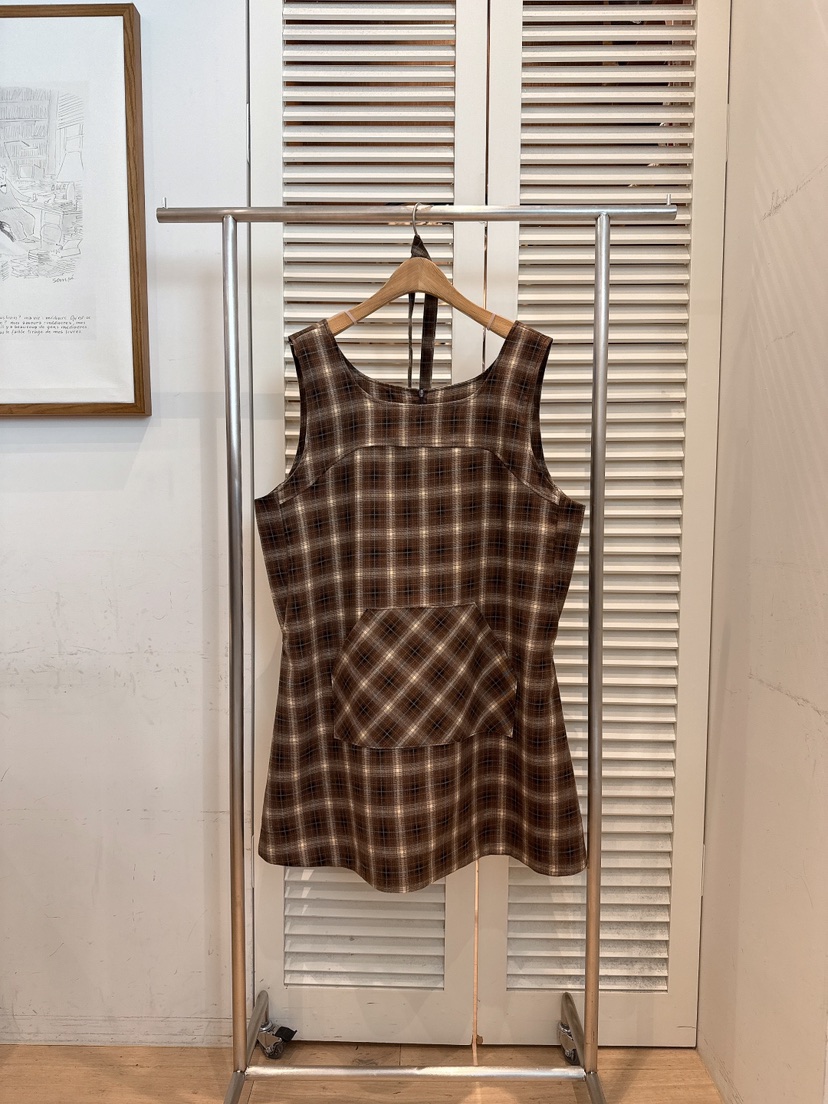 FAVE-L東大門㊣實拍女裝新款推薦熱賣25秋冬真品連衣裙含腰帶FAVE-L連衣裙圖色1