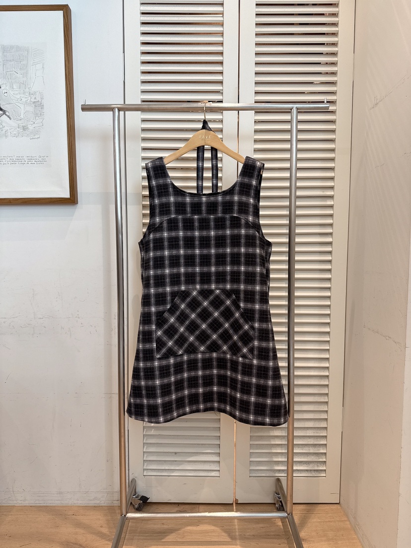 FAVE-L東大門㊣實拍女裝新款推薦熱賣25秋冬真品連衣裙含腰帶FAVE-L連衣裙圖色2黑