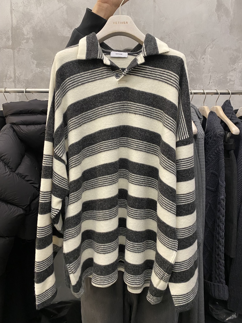 THE VETIVER-A韓國直郵㊣女士新款時尚職業推薦真品針織衫VETIVER針織衫圖色1