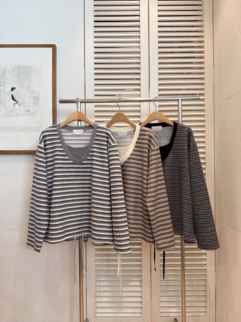 FAVE-L韓國直郵㊣女士新款休閑熱賣時尚25秋冬職業人氣衛衣FAVE-L衛衣