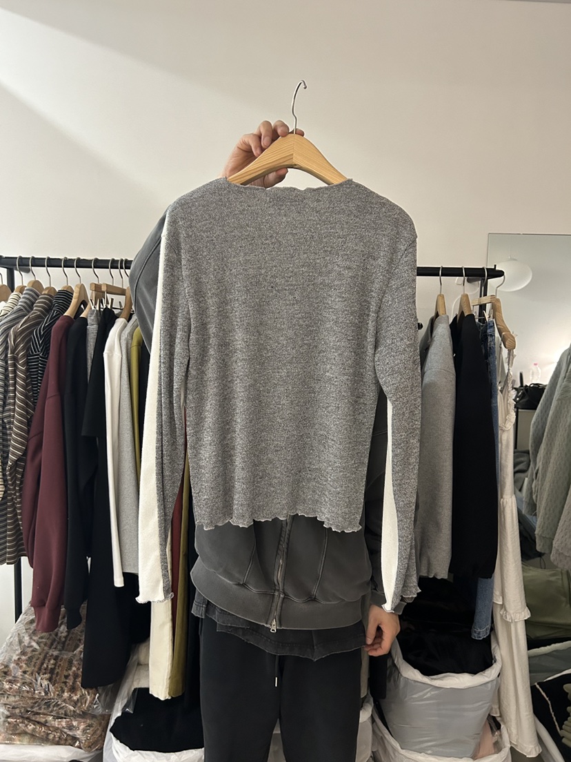 AS THOUGHT東大門㊣代購女裝新款真品人氣25秋冬時尚長袖T恤AS THOUGHT長袖T恤