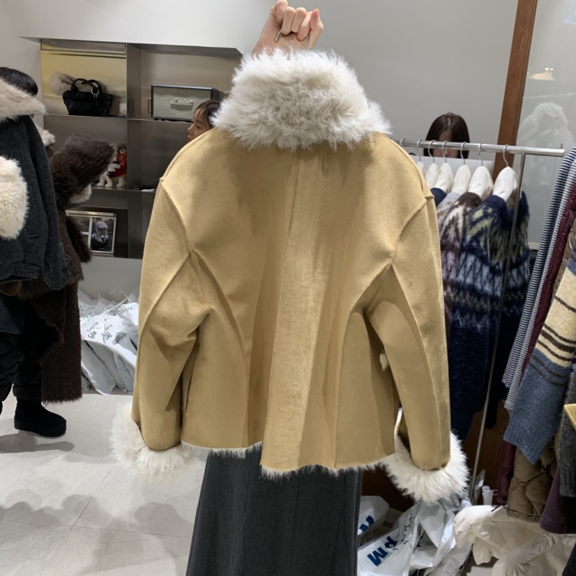 TEMPTING東大門㊣代購女裝新品25秋冬推薦職業休閑夾克兩面TEMPTING夾克