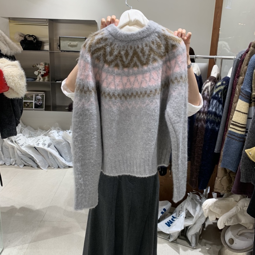 TEMPTING韓國代購㊣女士新款推薦25秋冬真品熱賣人氣時尚毛衣TEMPTING毛衣