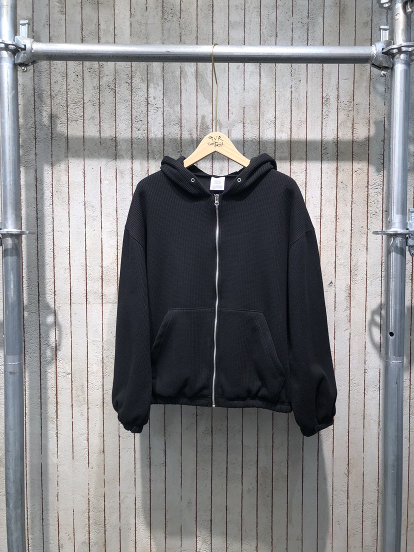 RAWOO韓國直郵㊣女士新品真品人氣熱賣夾克連帽拉鏈衫華夫格GVR-RAWOO夾克圖色2