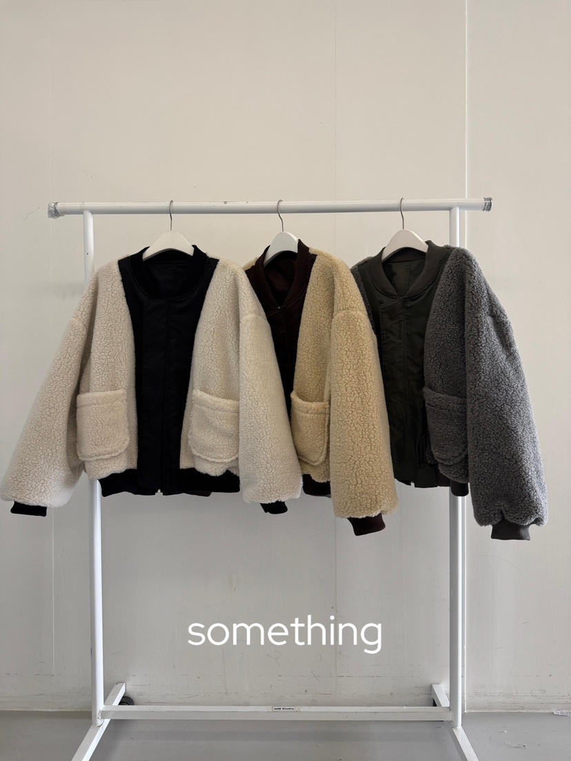 SOMETHING-L/FANCY韓國代購㊣女裝新品職業25秋冬熱賣夾克SOMETHING-L/FANCY夾克
