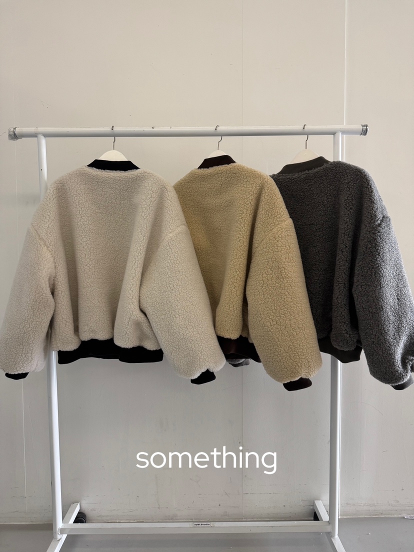 SOMETHING-L/FANCY韓國代購㊣女裝新品職業25秋冬熱賣夾克SOMETHING-L/FANCY夾克